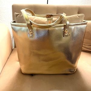 Rose Gold Mickey Pin Flair Tote